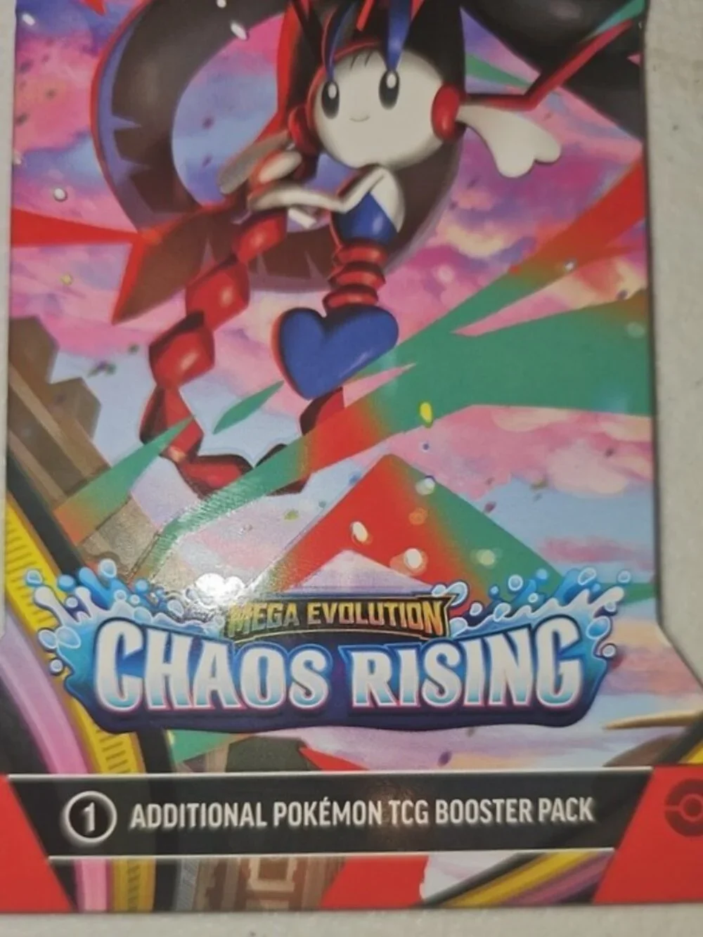 Pokémon Trading Card Game Chaos Rising Booster Pack New